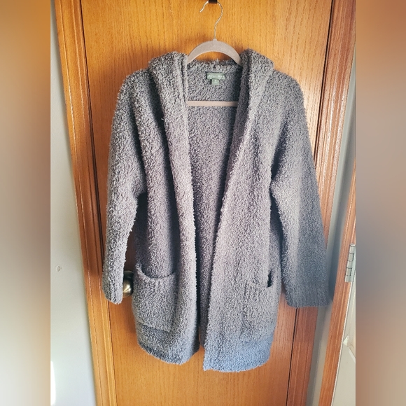 Barefoot Dreams Cozychic Hooded Cardigan - Picture 4 of 6